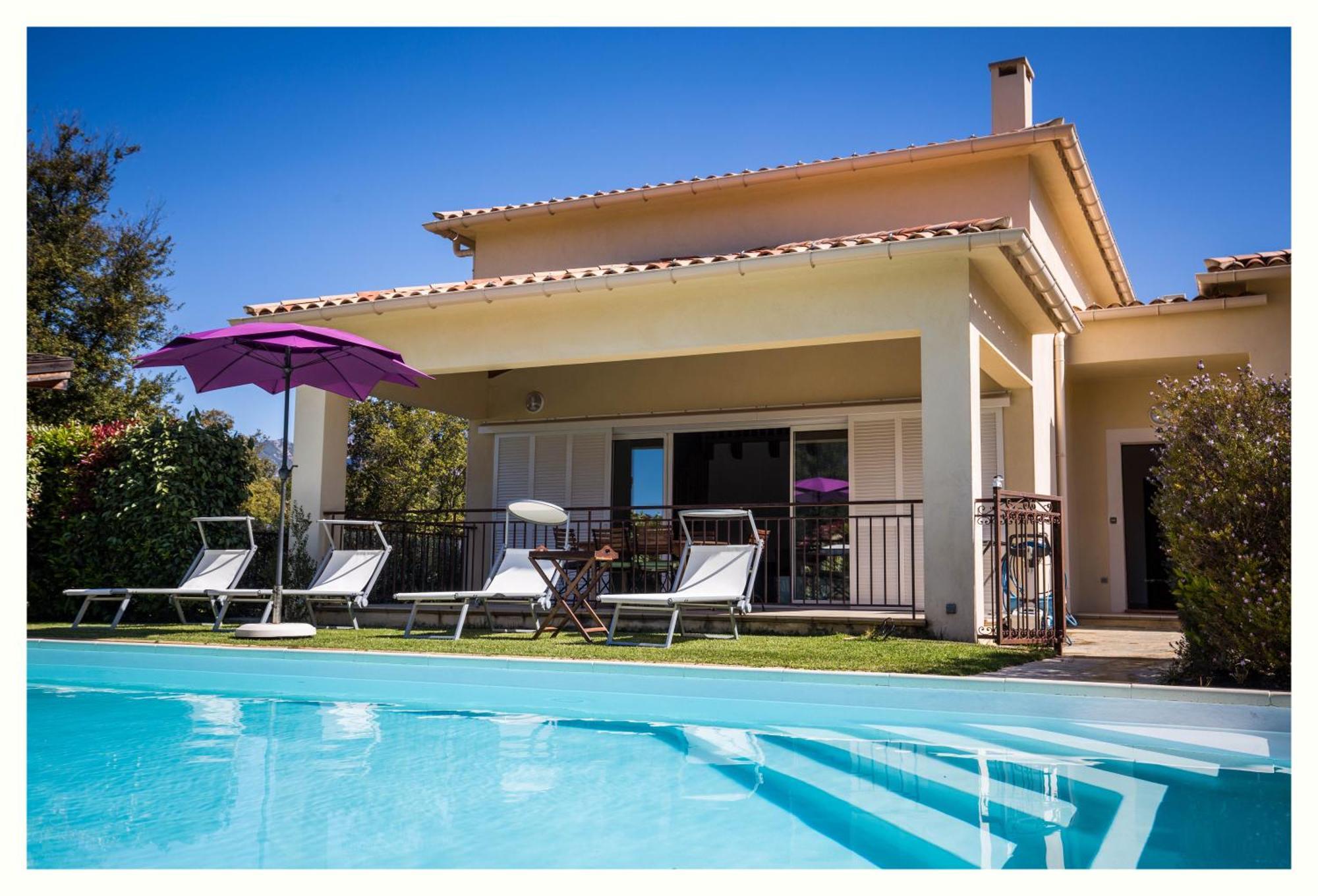 Cauro Villa 4 Etoiles Sole Di Corsica מראה חיצוני תמונה